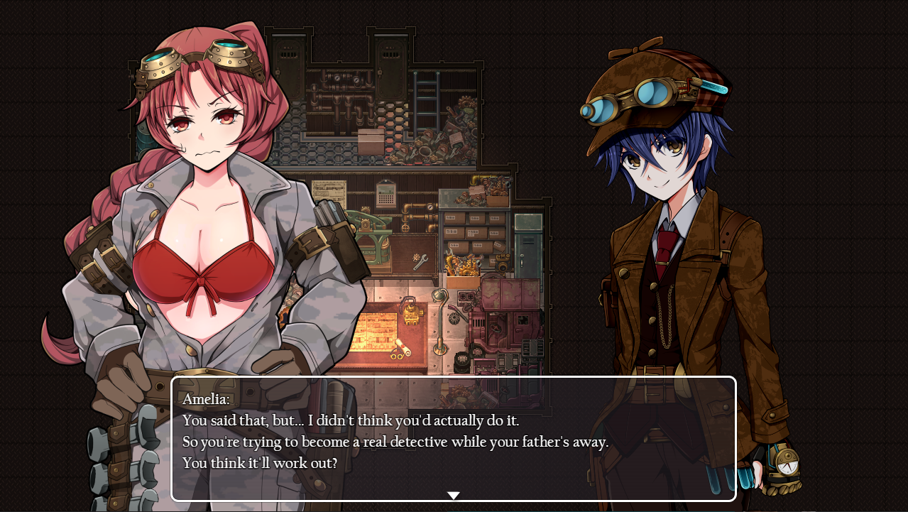 Detective Girl of the Steam City Screenshot 0002.